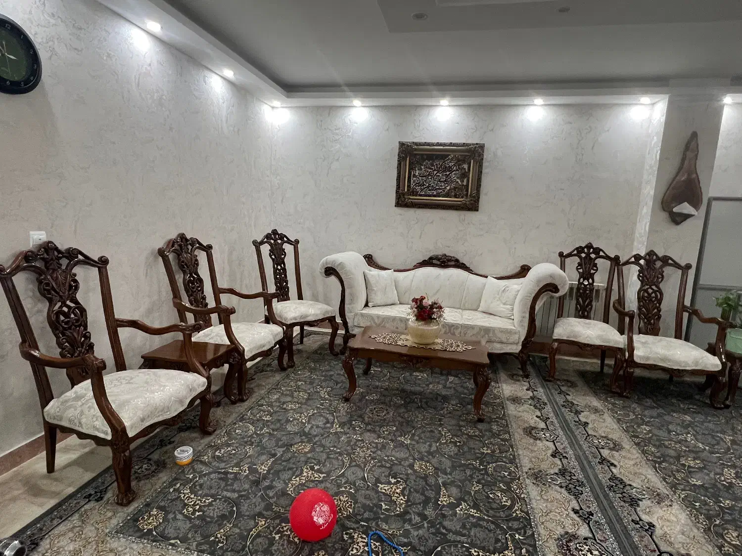 مبل چپندر ۹نفره|مبلمان خانگی و میز عسلی|شهریار, شهرک شاهد|دیوار