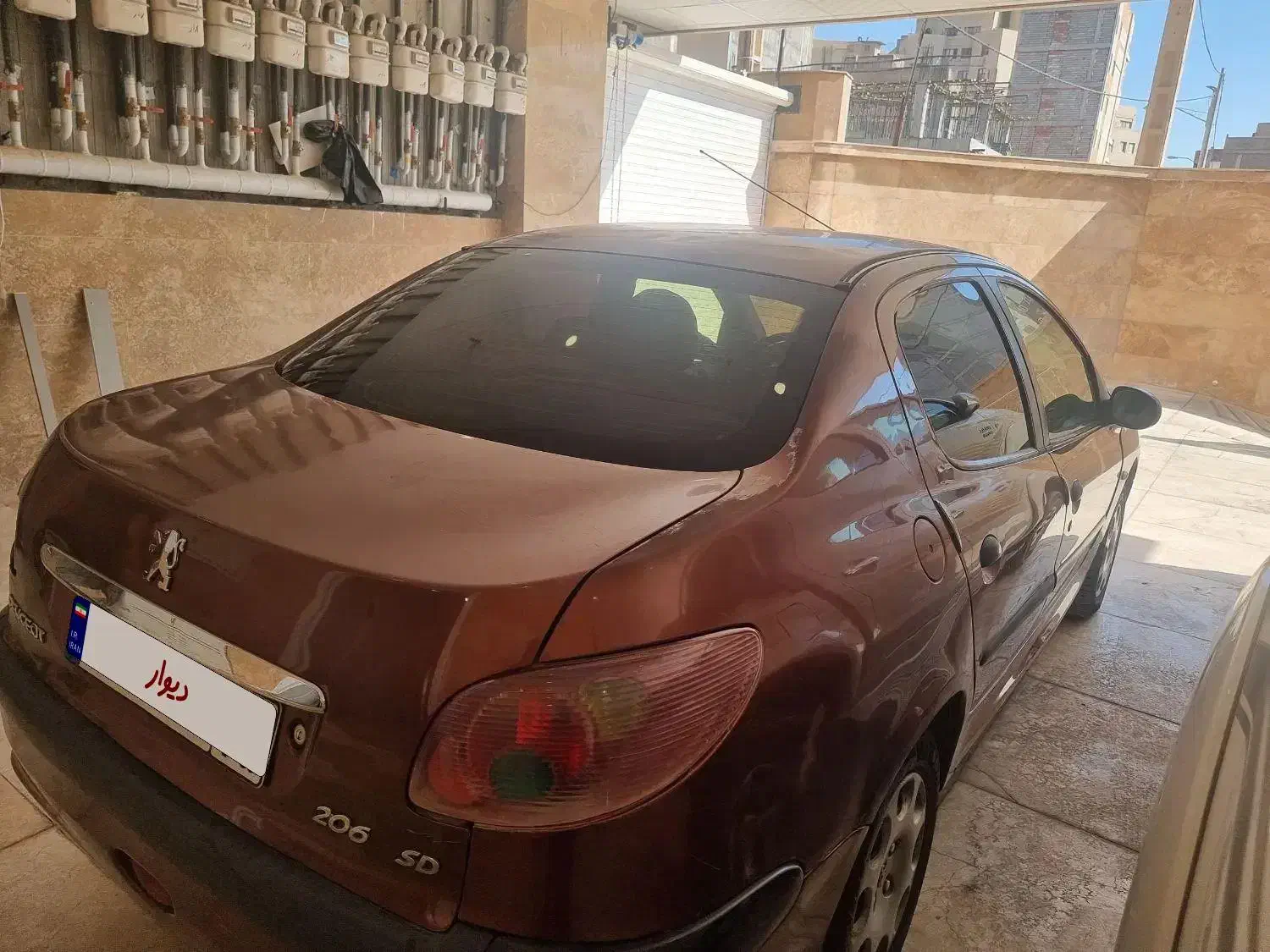 206اس دی وی 8 فول|خودرو سواری و وانت|کرمان, |دیوار