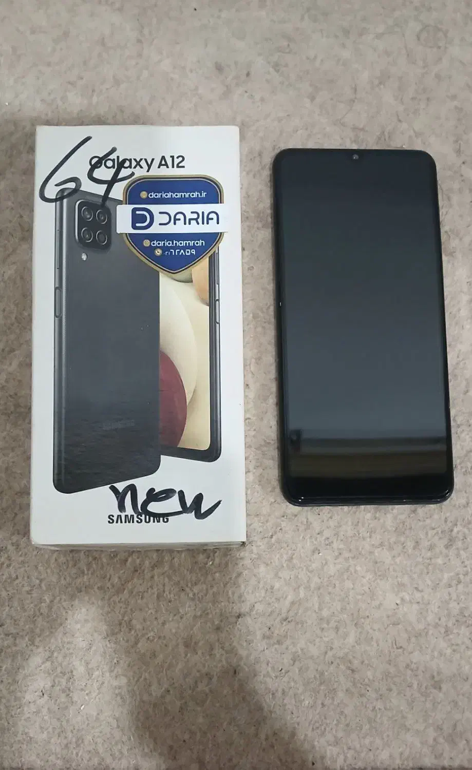 گوشی سامسونگ A12 (کاملا سالم)|موبایل|رشت, کوی قدس|دیوار