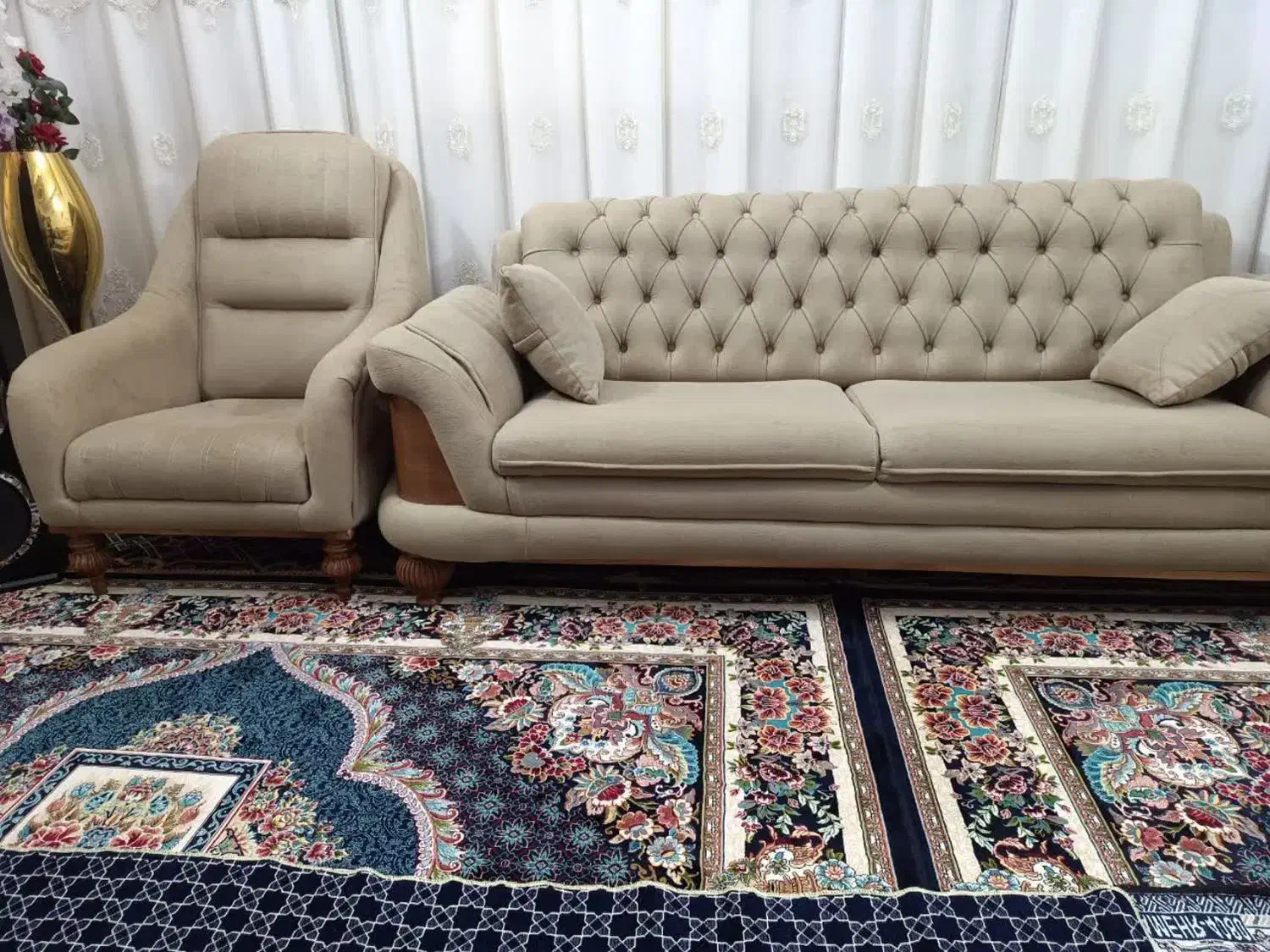 مبلمان راحتی|مبلمان خانگی و میز عسلی|قم, قلعه کامکار|دیوار