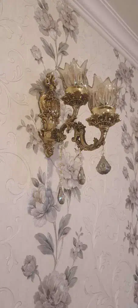 دیوارکوب کریستالی|لوستر و چراغ آویز|مشهد, کوثر|دیوار