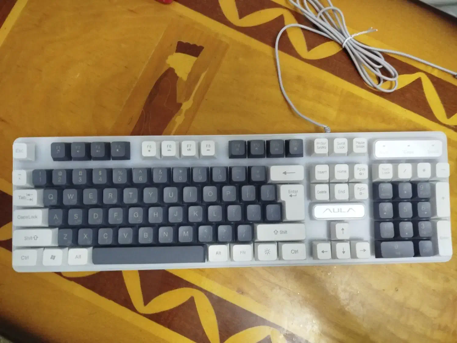 کیبورد موس ائولا رنگ سفید|قطعات و لوازم جانبی رایانه|لاهیجان, انقلاب|دیوار