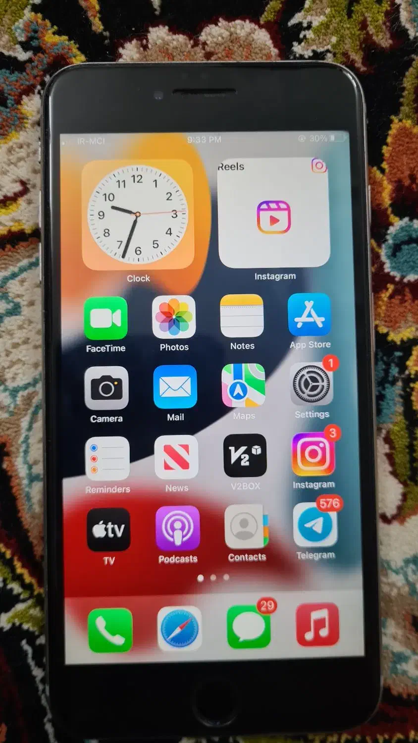 گوشی آیفون 6s|موبایل|قلعه نو, |دیوار