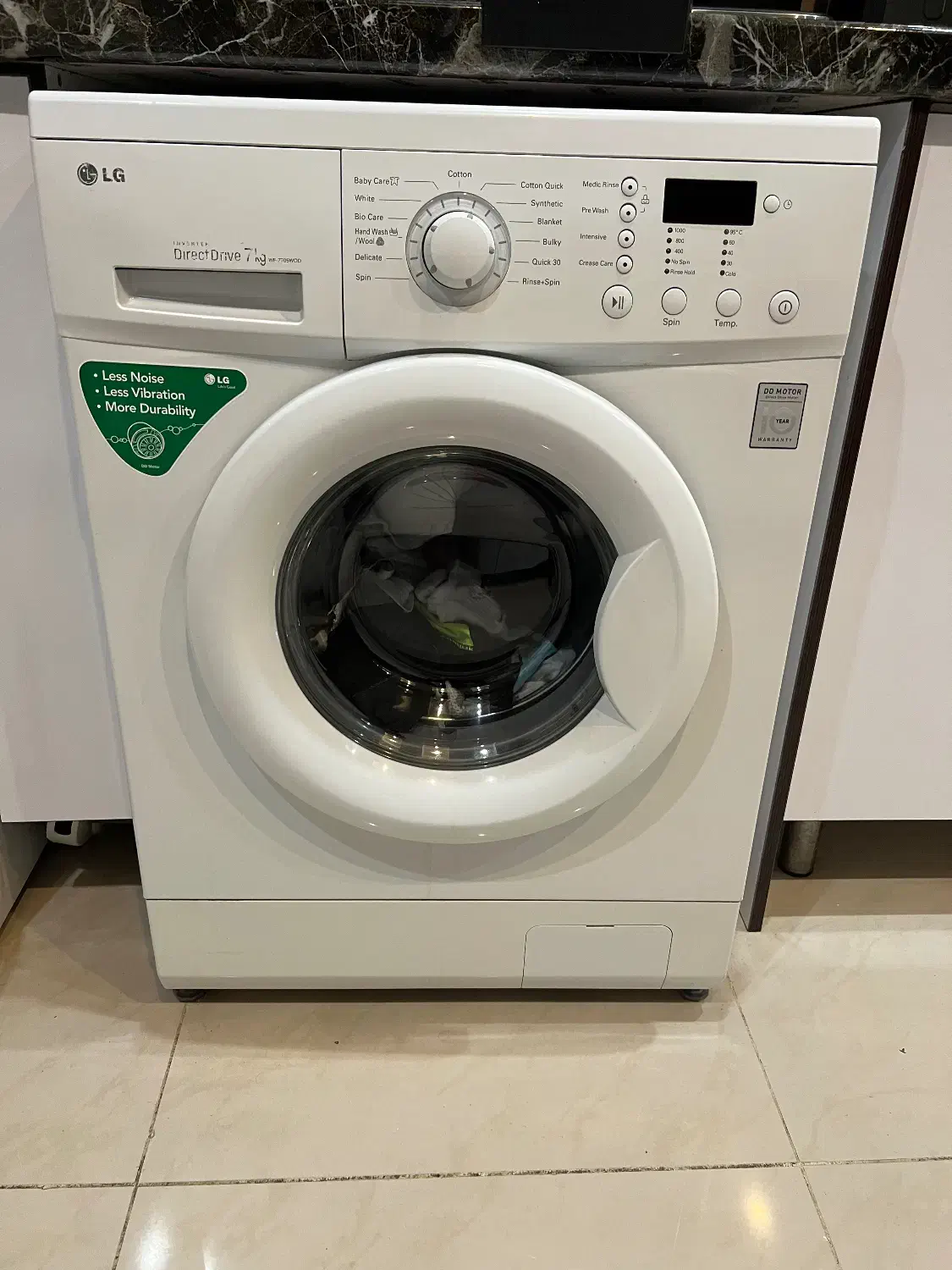 لباسشویی الجی اصل کره|ماشین لباسشویی و خشککن لباس|تهران, پونک|دیوار