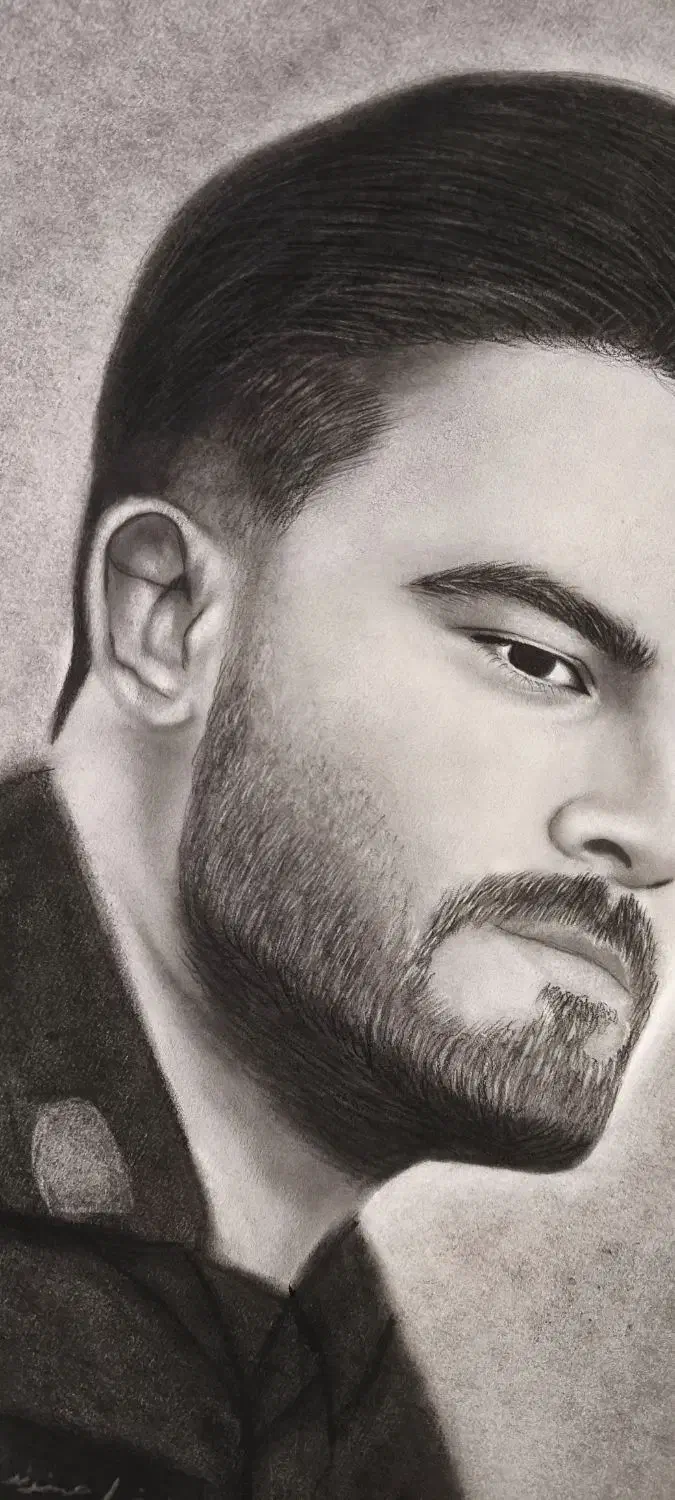 تابلو سیاهقلم|تابلو، نقاشی، عکس|اندیمشک, |دیوار