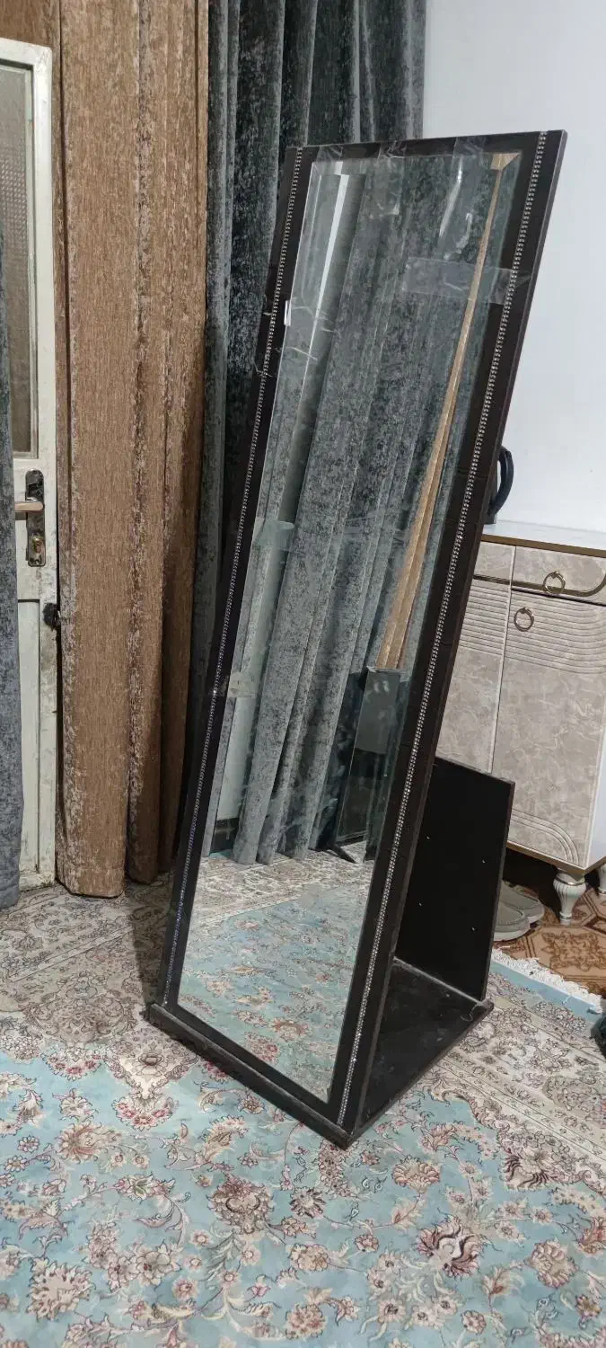 اینه ایستاده ام دی اف نگین دار|آینه|زاهدان, |دیوار