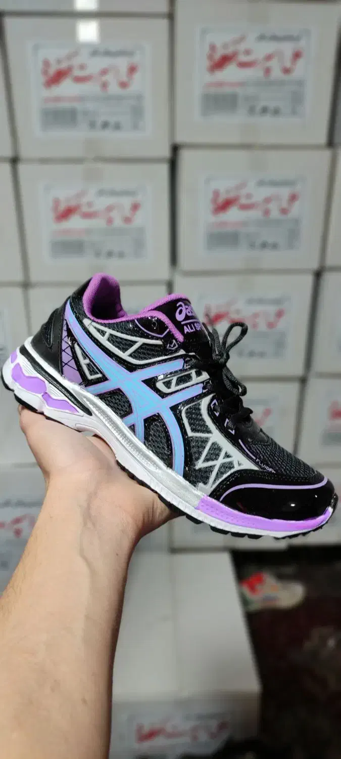 کفش آسیکس مردانه موجوده|کیف، کفش، کمربند|فسا, |دیوار