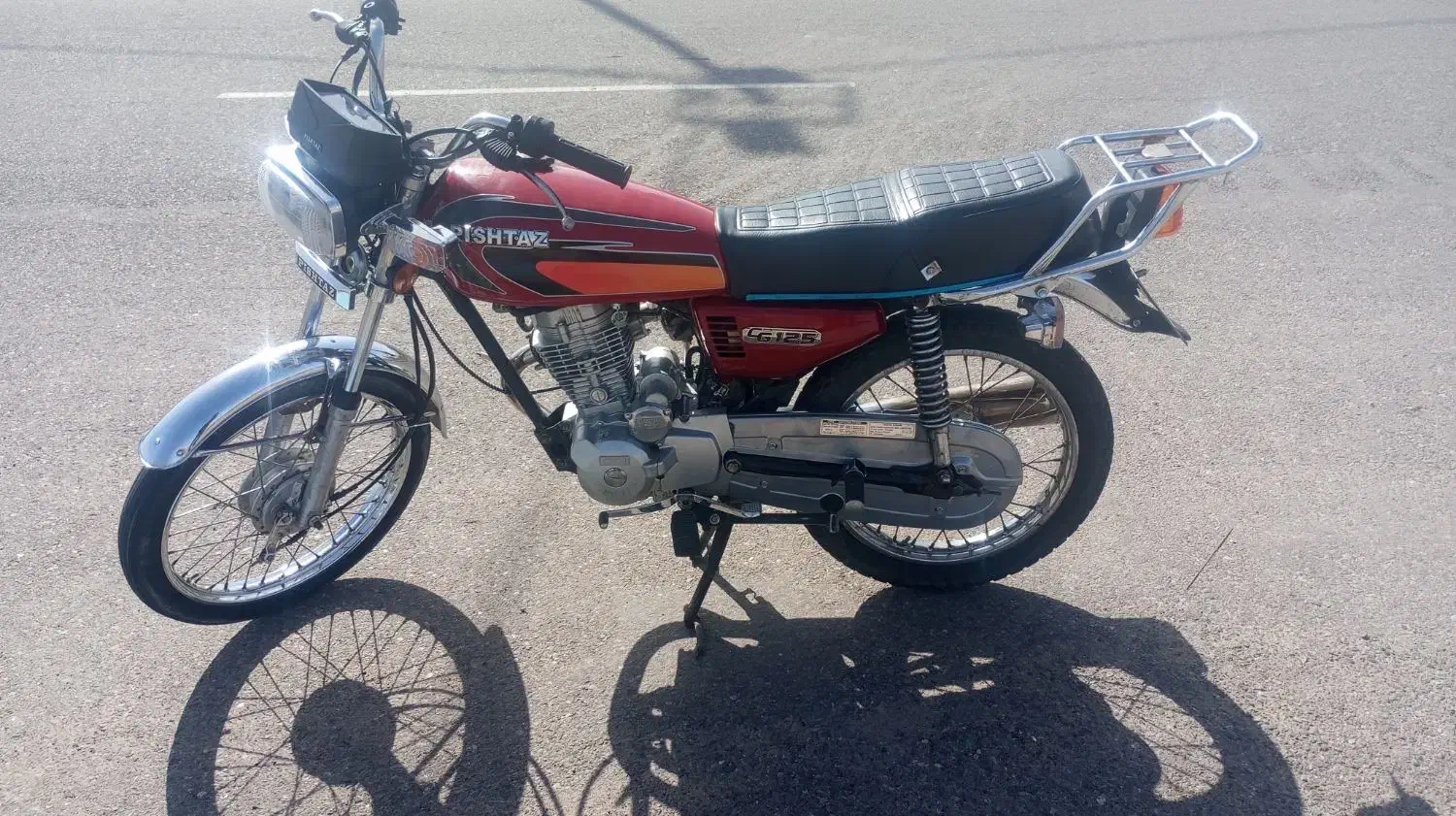 پیشتاز 125 مدل 1391|موتورسیکلت|تایباد, |دیوار