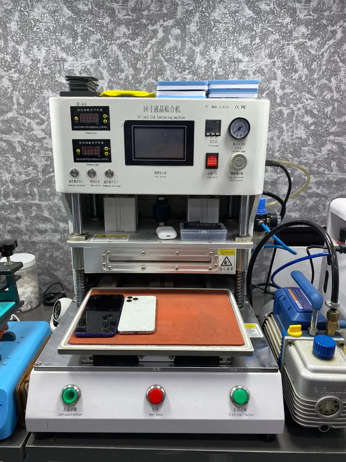 دستگاه تعویض گلس|لوازم جانبی موبایل و تبلت|میاندوآب, |دیوار