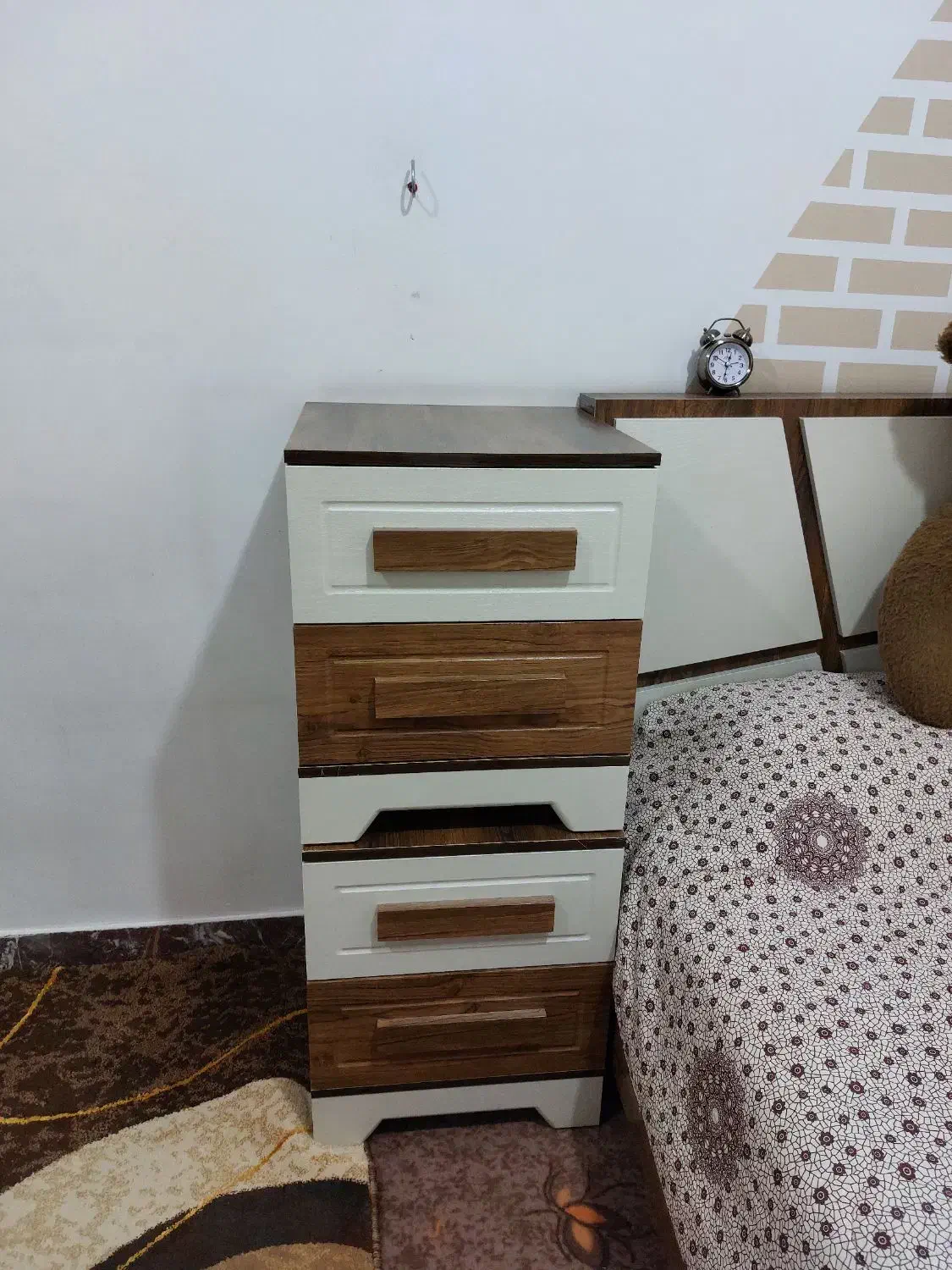 سرویس خواب کامل بدون عیب|تخت و سرویس خواب|سقز, |دیوار