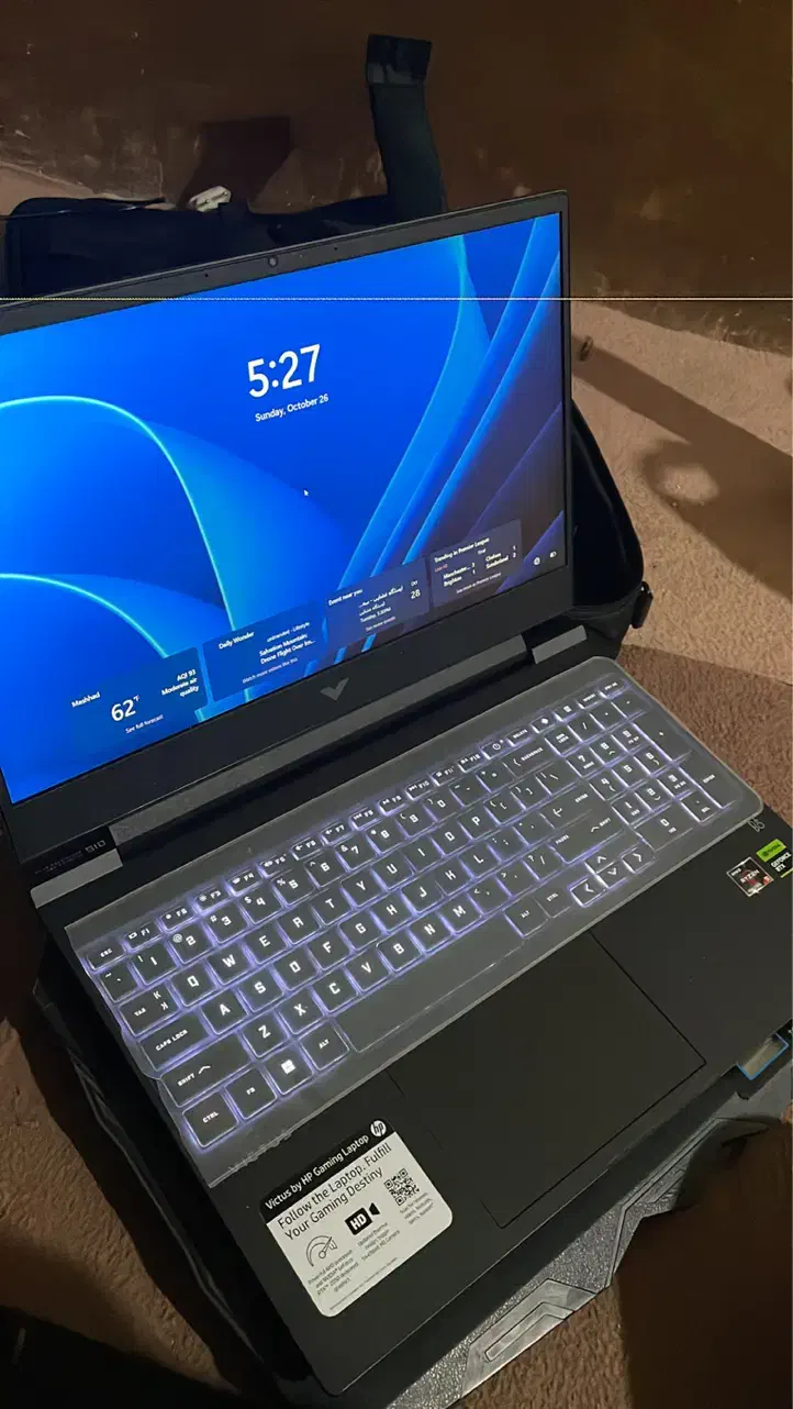 لپ تاپ گیمینگ hp victus|رایانه همراه|چابهار, |دیوار