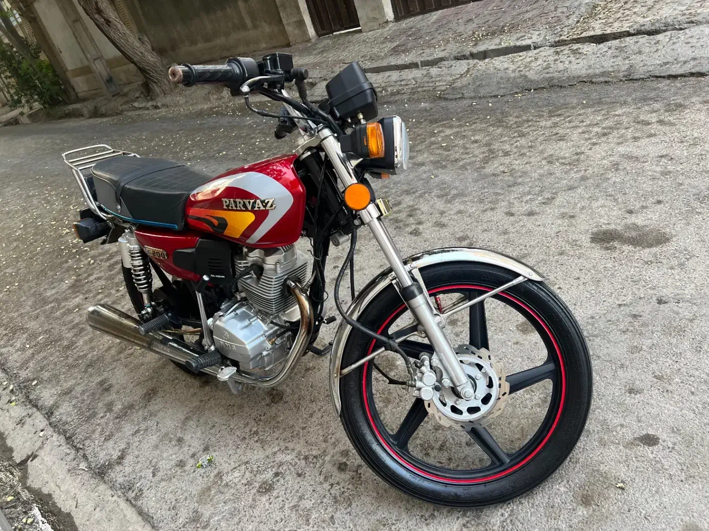 هندا ۲۰۰مدل۱۴۰۱کم کار|موتورسیکلت|مشهد, شفا|دیوار