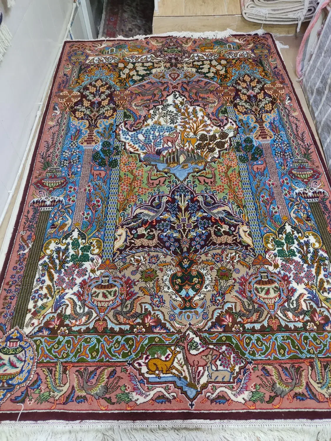 تک ۶متری شکارگاه دستباف|فرش|مشهد, آیت الله خامنهای|دیوار