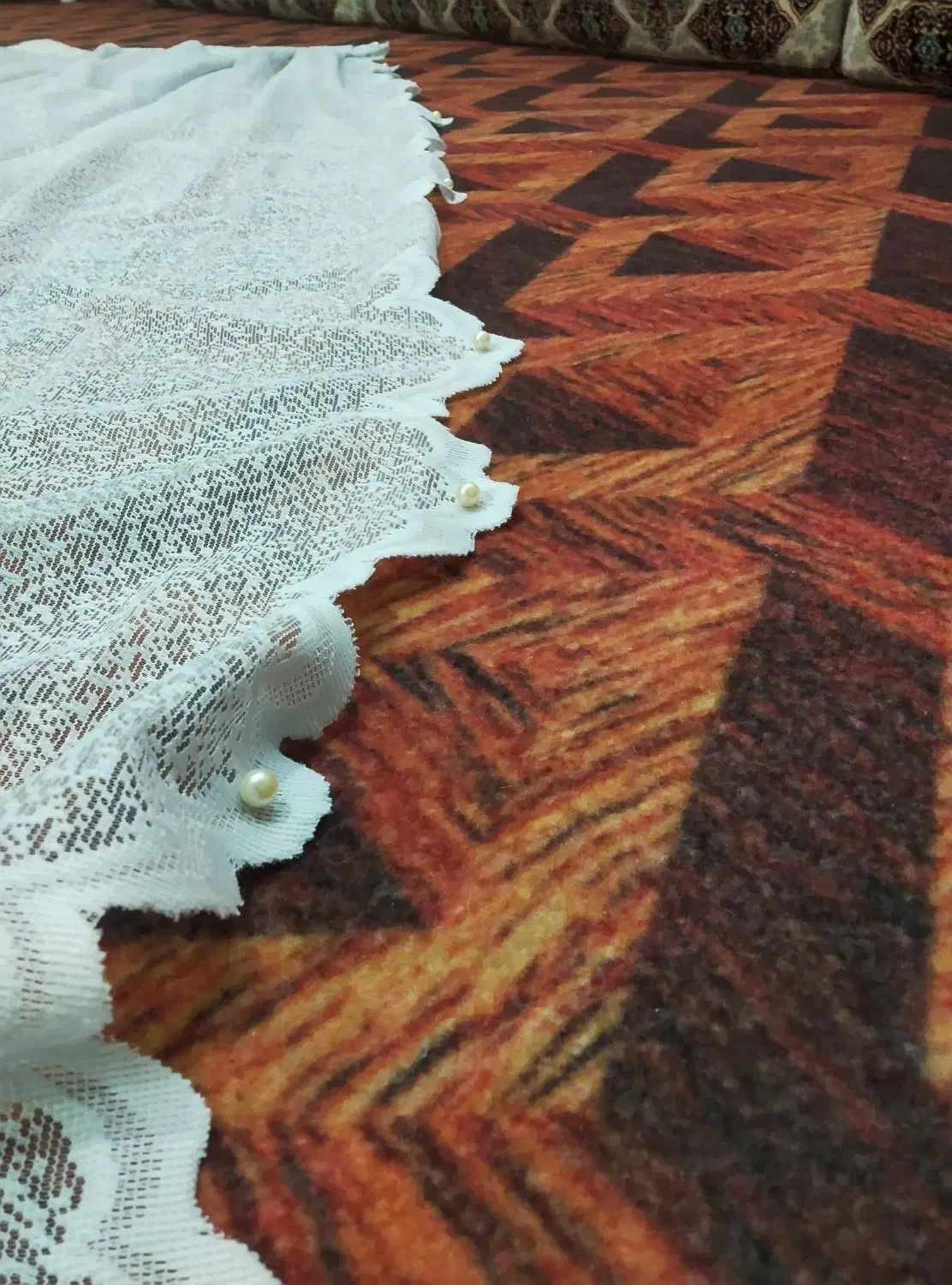 پرده|پرده، رانر، رومیزی|قم, زند آباد|دیوار