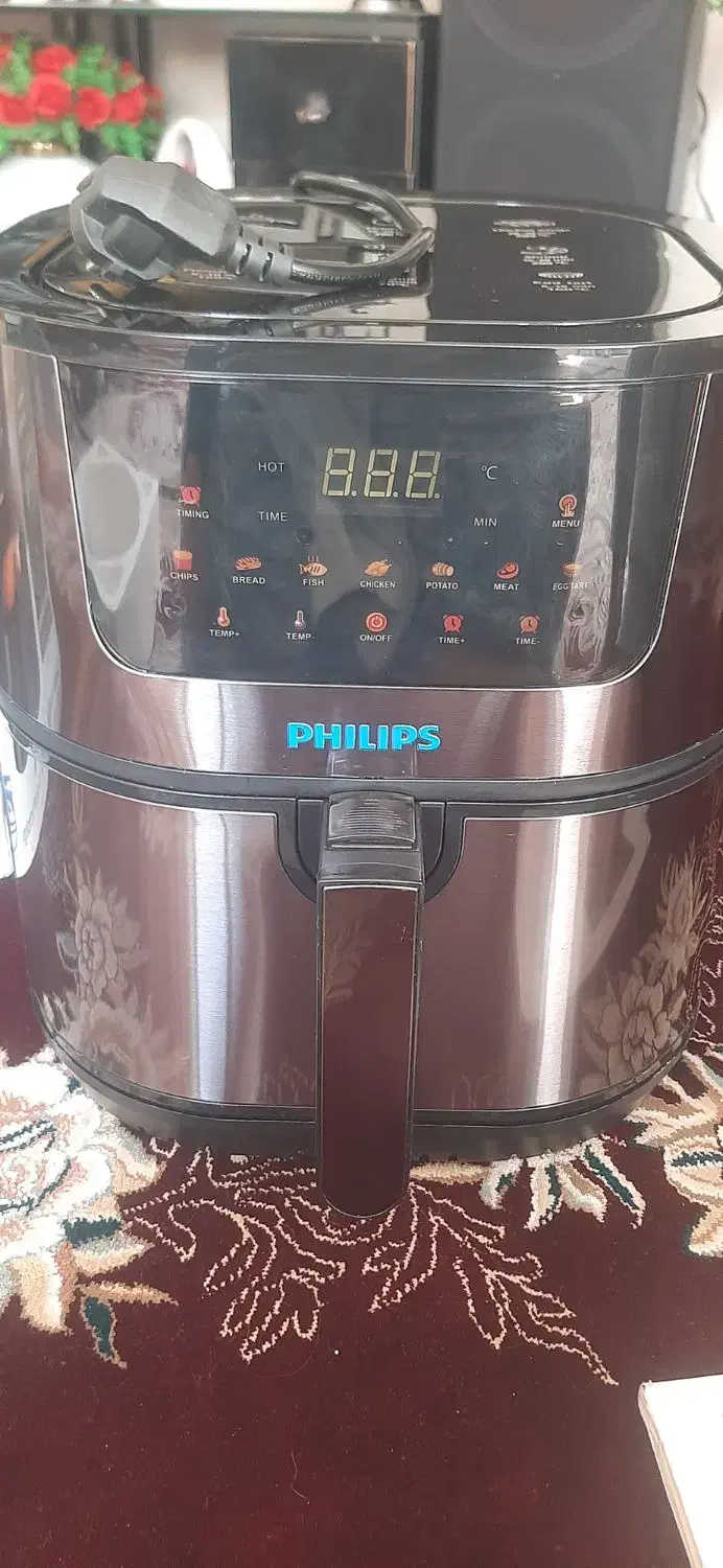 سرخ کن رژیمی فیلیپس اصل|اجاق گاز و لوازم برقی پخت‌وپز|پرند, فاز ۶|دیوار