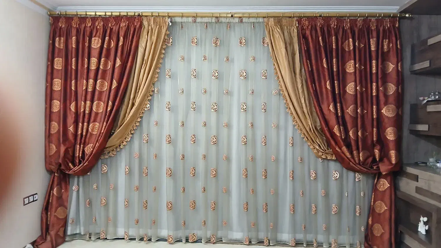 پرده|پرده، رانر، رومیزی|مشهد, یاس|دیوار