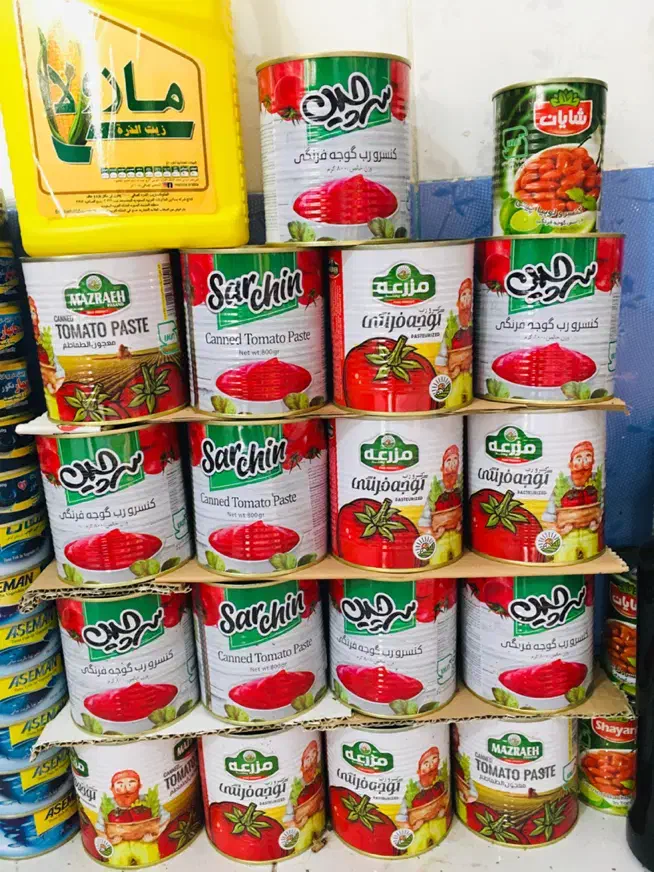 رب گوجه کنسرو لوبیا و روغن زیتون|عمده‌فروشی|اهواز, کمپلو شمالی|دیوار