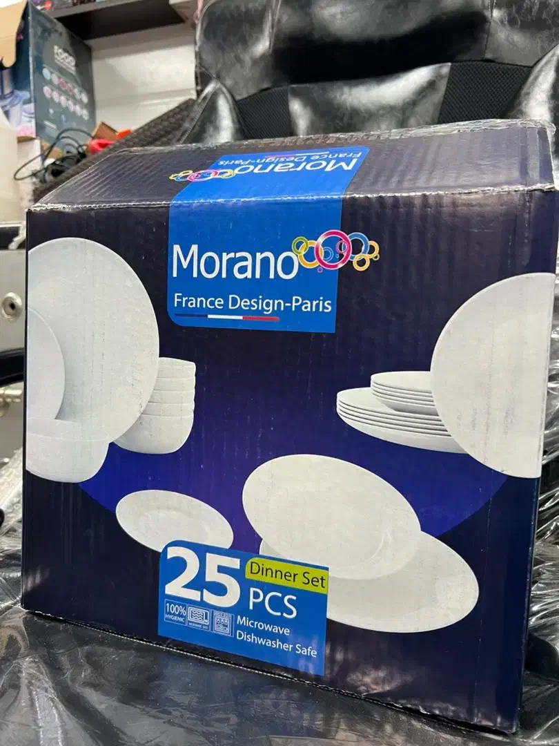 سرویس غذاخوری کامل دیوالی سفید|ظروف سرو و پذیرایی|آق قلا, |دیوار