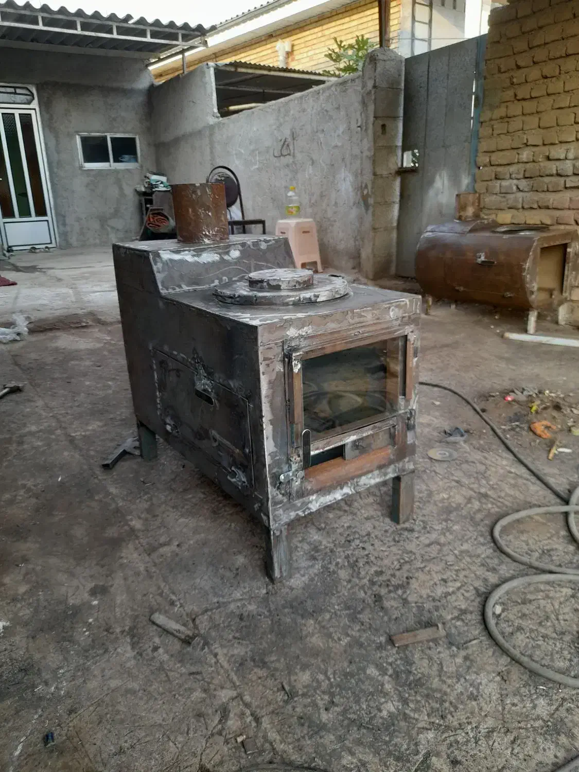 بخاری هیزمی|بخاری، هیتر، شومینه|آق قلا, |دیوار