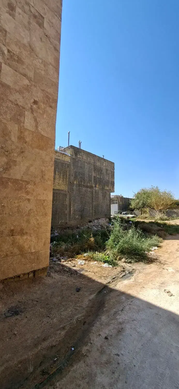 زمین ۱۵۰ متری دو نبش تجاری مسکونی اقبال آباد|فروش زمین و ملک کلنگی|شیراز, کفترک|دیوار