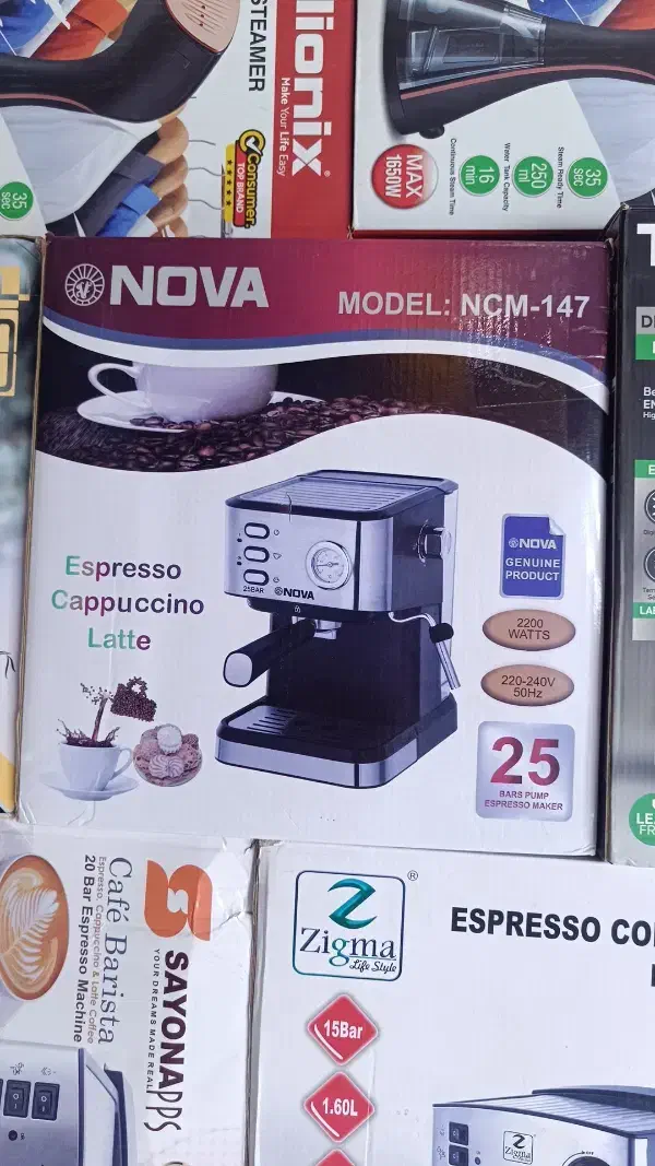 فروش دستگاه های اسپرسو ساز خانگی و صنعتی|سماور، چایساز، قهوهساز|کاشان, امیرکبیر|دیوار