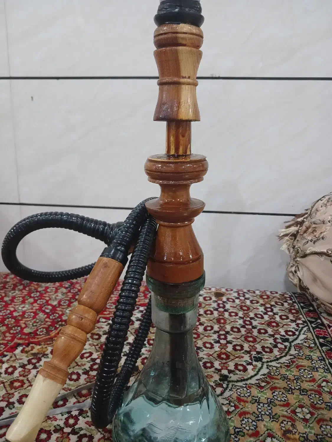 قلیان چوب زرد|کلکسیون و سرگرمی|ایلام, |دیوار