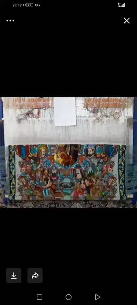 فروش انواع فرش دست باف و تابلوفرش های نفیس|فرش|کرج, باغستان|دیوار