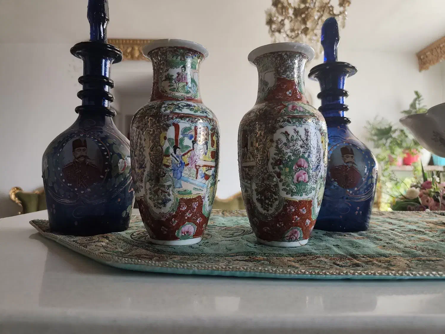 گلدان و تنگ دکوری|مجسمه، تندیس، ماکت|محمدیه-قزوین, |دیوار