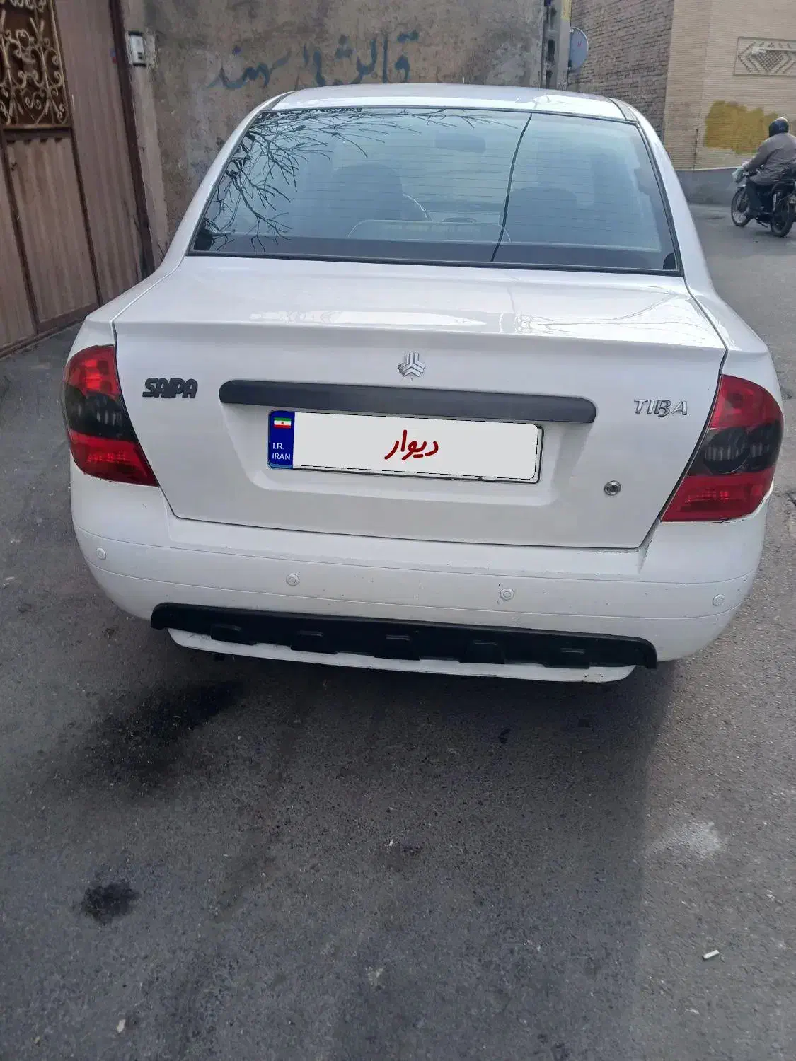 تیبا صندوق دار دو گانه cng مدل ۹۰|خودرو سواری و وانت|تبریز, |دیوار