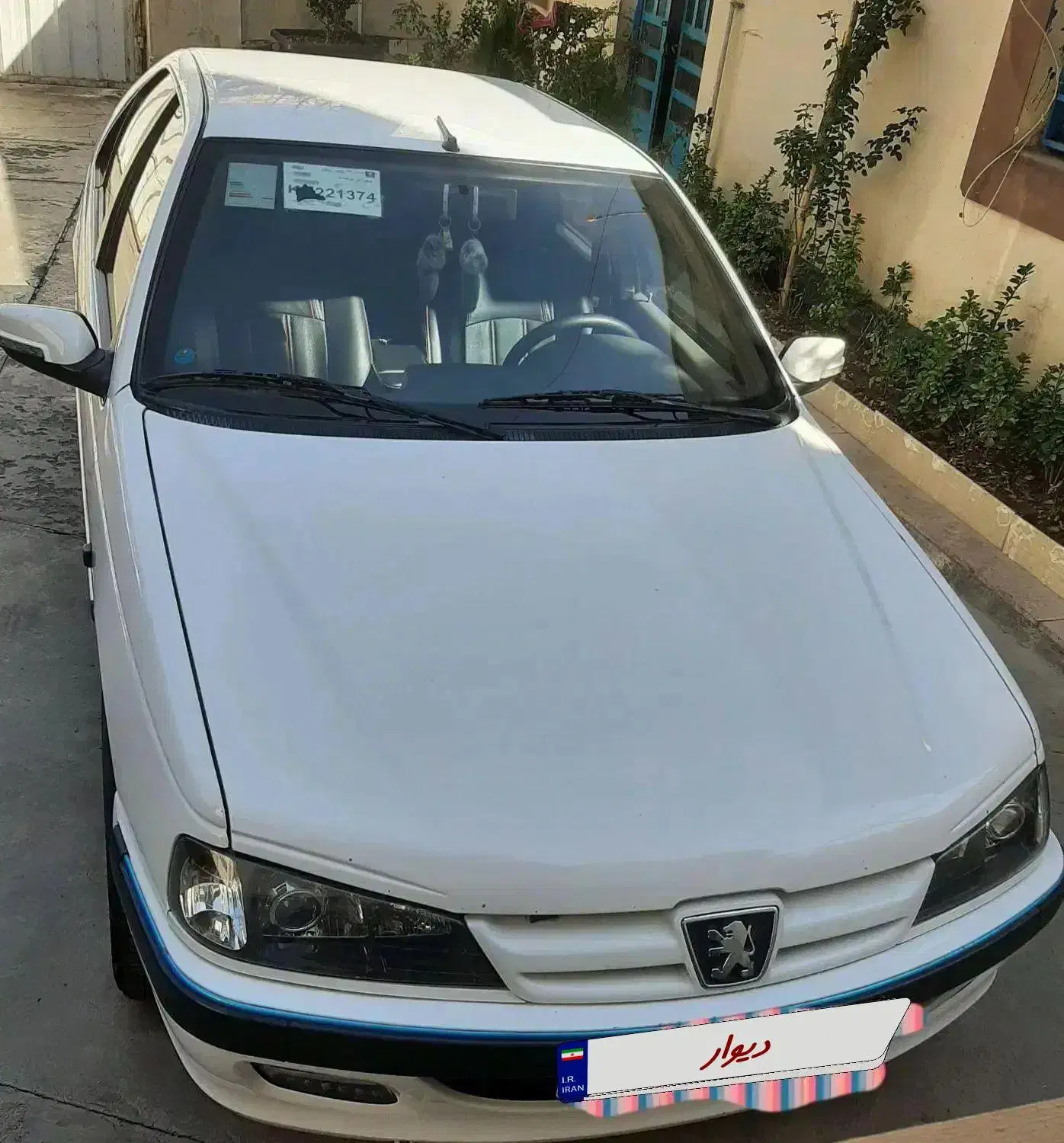فروش پژو پارس سفید سال|خودرو سواری و وانت|پردیس, شهرک صنعتی خرمدشت فاز ۷|دیوار