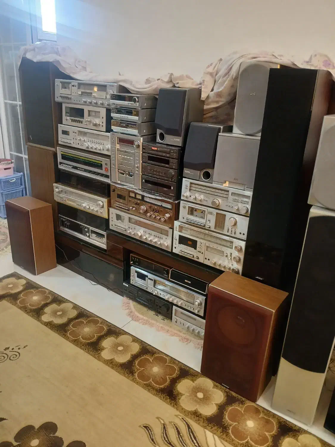 فروش دک کاست و امپلی سونی در حد اکبندنو|سیستم صوتی خانگی|بابلسر, |دیوار