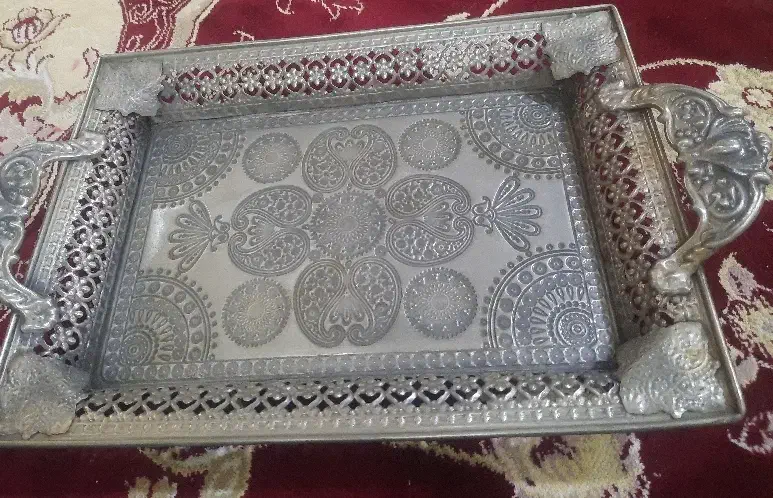 سینی چای|ظروف سرو و پذیرایی|قم, قلعه کامکار|دیوار