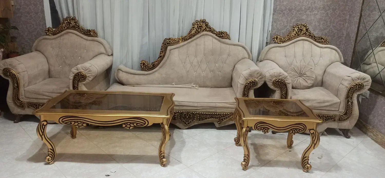 مبل راحتی|مبلمان خانگی و میز عسلی|گلبهار, شهر جدید گلبهار|دیوار