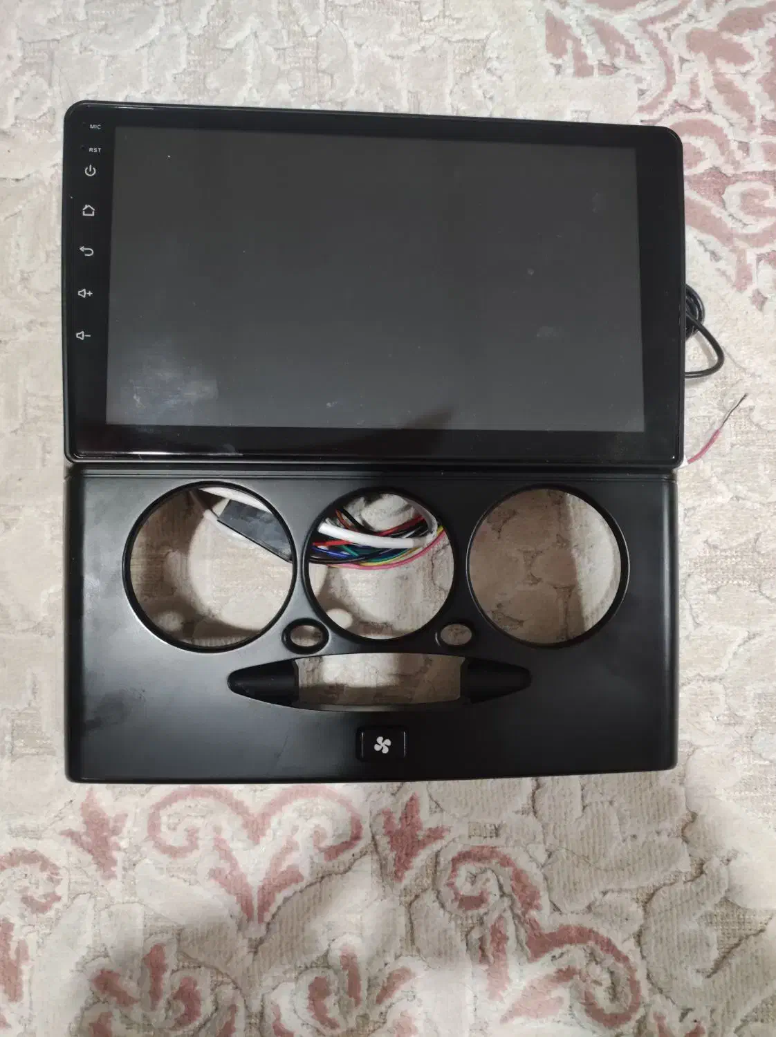 مانیتور اندروید پراید همراه دوربین دنده عقب و قاب|قطعات یدکی و لوازم جانبی|اراک, |دیوار