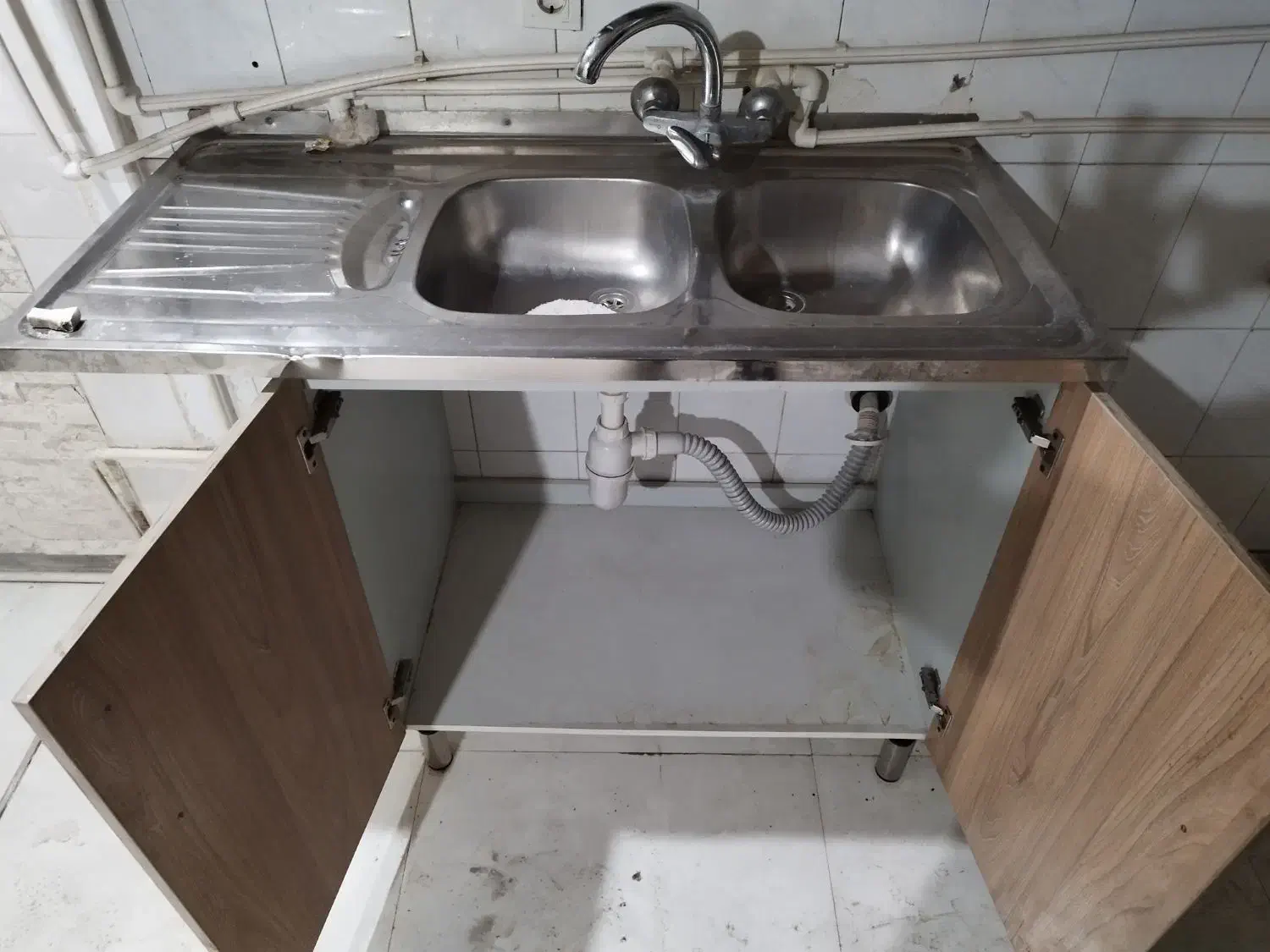 کابینت زیرسینک ازجنسPvsبه همراه شیر وسینک|مصالح و تجهیزات ساختمان|تهران, مینای جنوبی|دیوار