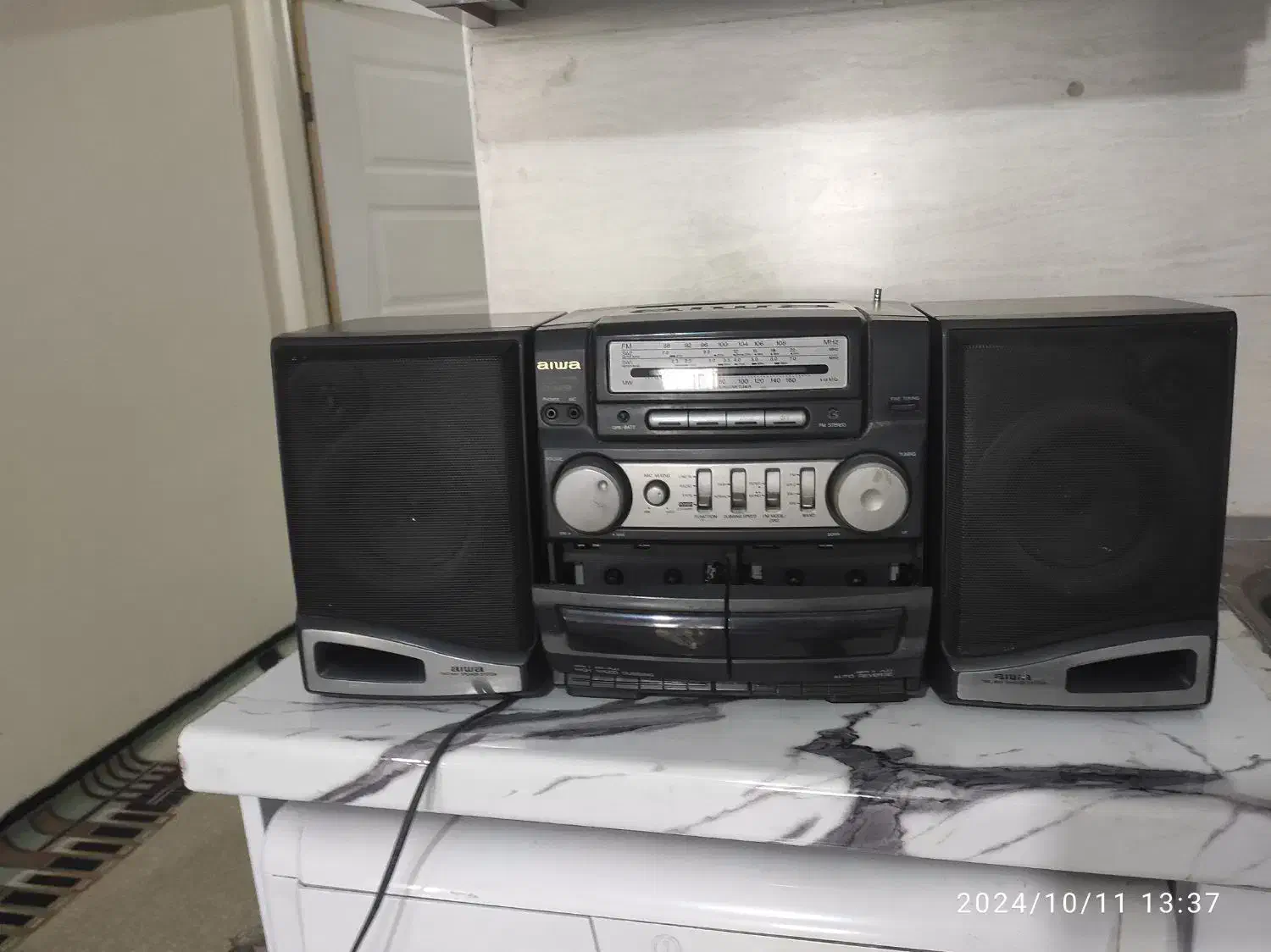 ضبط پخش کاست خور  مدل آیوا قدیمی|سیستم صوتی خانگی|کرج, شاهین‌ویلا|دیوار