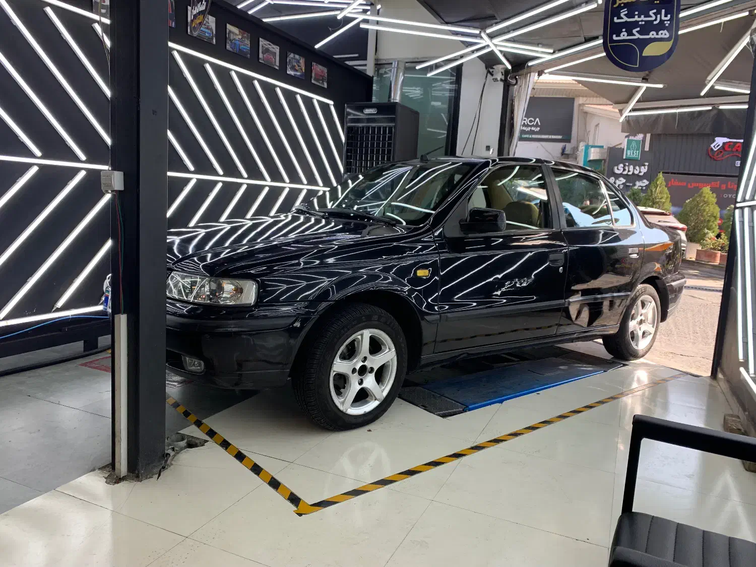 سمند مشکی مدل۸۸|خودرو سواری و وانت|تهران,  امام زاده قاسم (نیاوران)|دیوار