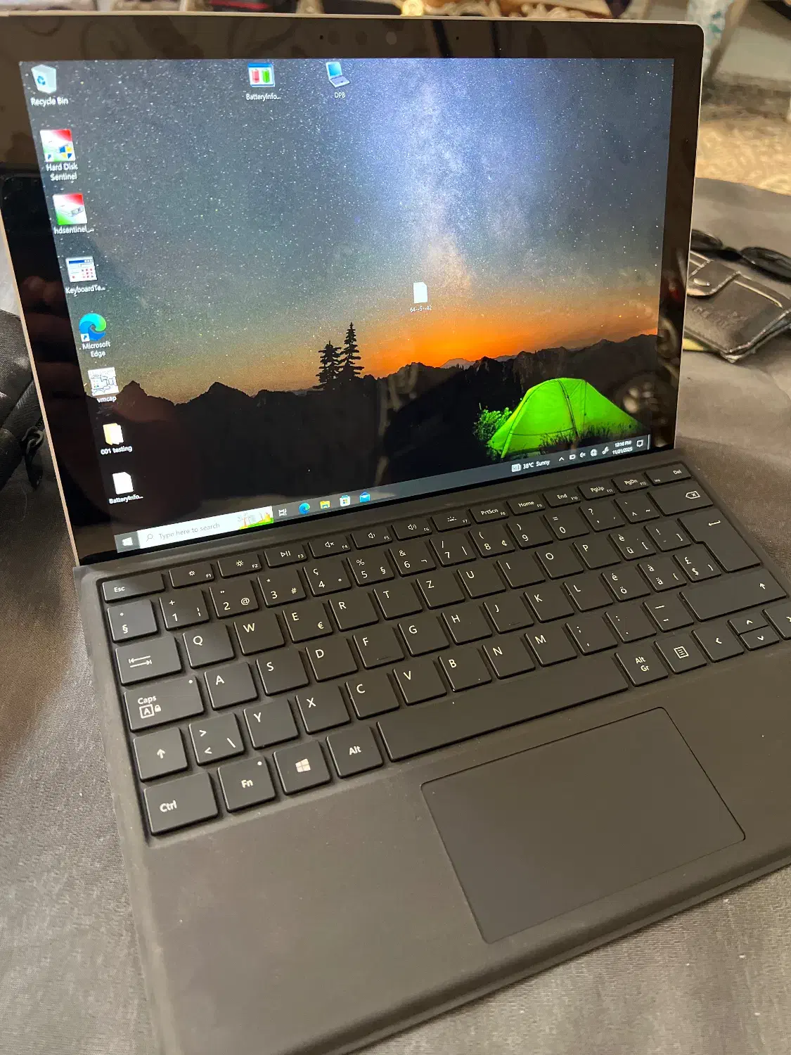 لبتاب sure face مایکروسافت pro 7|رایانه همراه|شیراز, فرگاز|دیوار