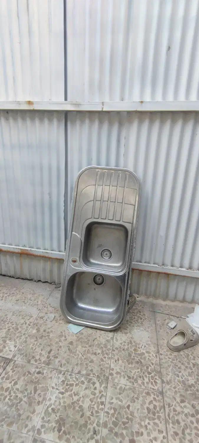 سینک|آب‌چکان و نظم‌دهنده ظروف|دزفول, |دیوار