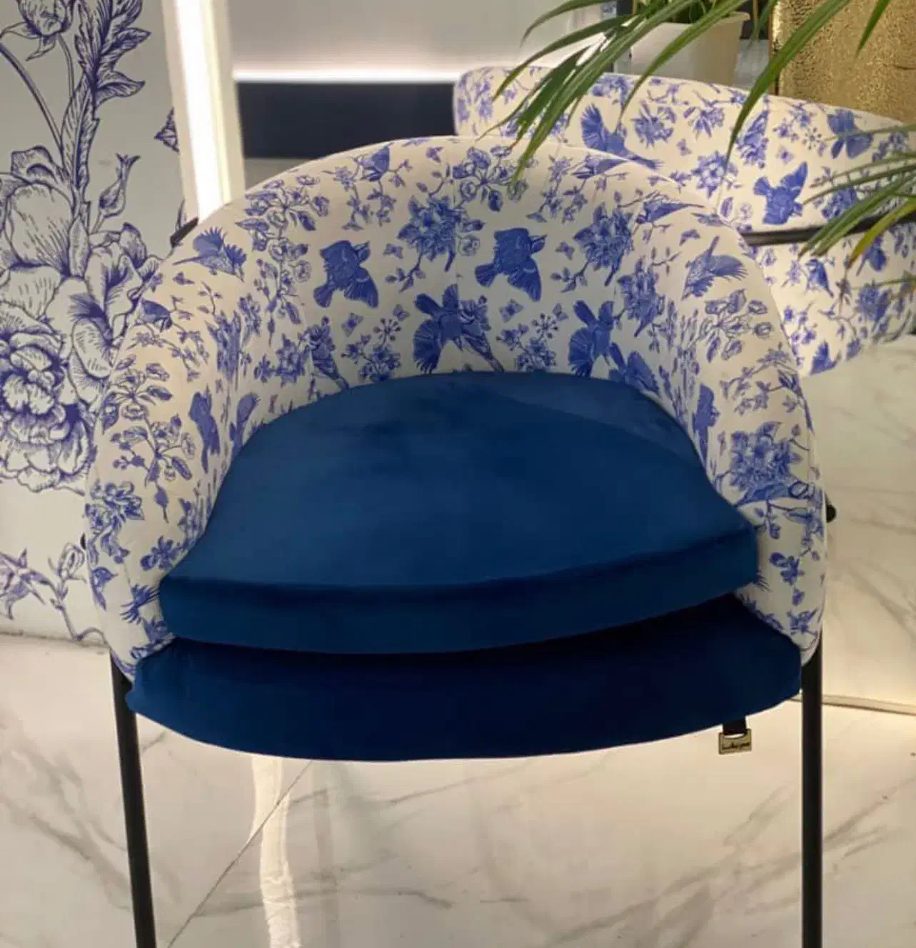 صندلی آبی قلم|صندلی و نیمکت|نوشهر, |دیوار