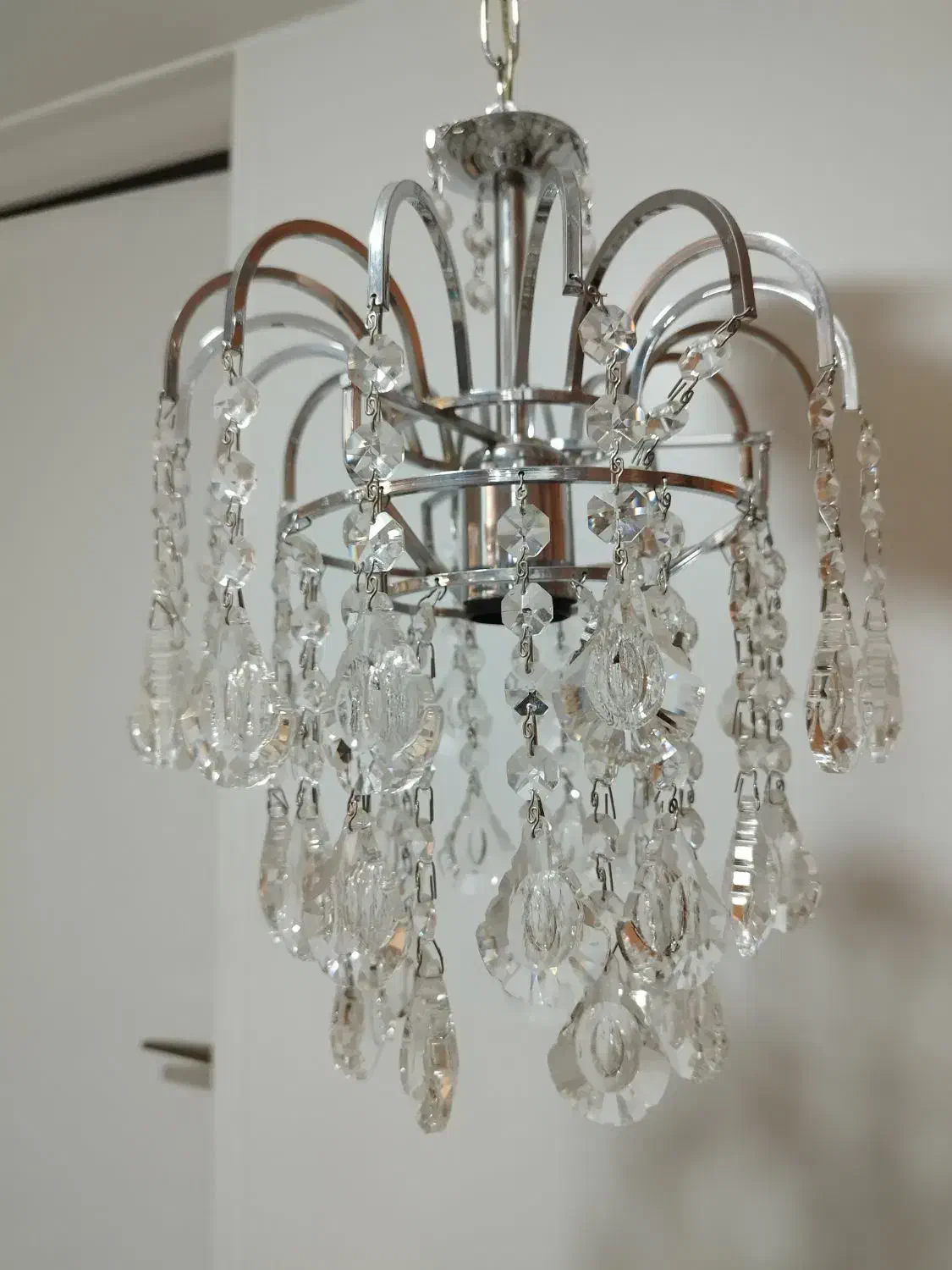 لوستر کریستال در حد نو|لوستر و چراغ آویز|تهران, شهرک شهید باقری|دیوار