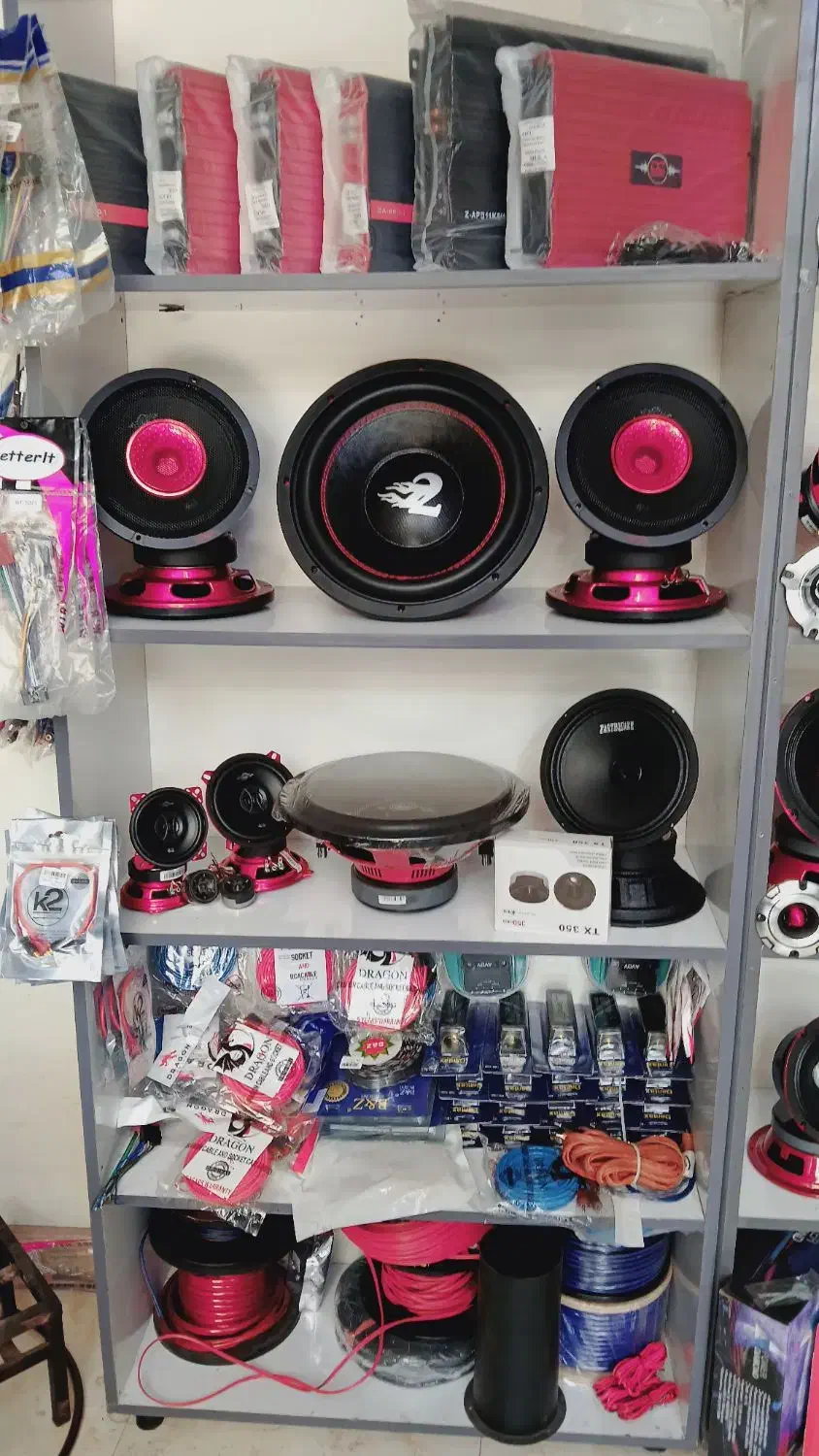 سیستم امپیلی مونو ۴کانال سبک سنگین نقدو اقساط باچک|قطعات یدکی و لوازم جانبی|کرج, حصارک بالا|دیوار