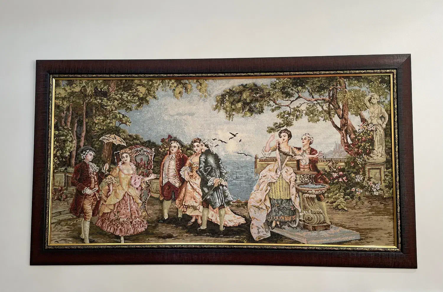 قاب|تابلو فرش|تهران, حکیمیه|دیوار