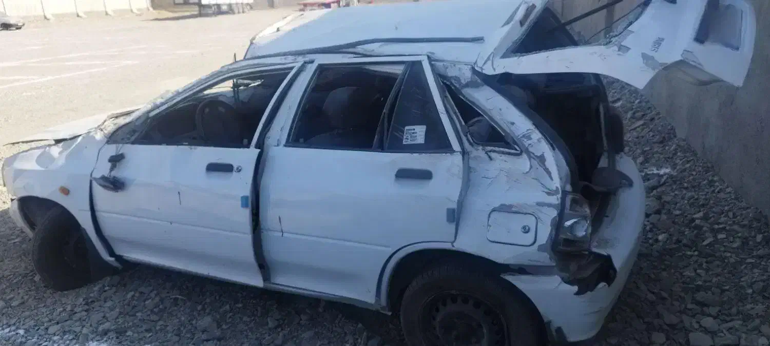 ماشین‌ تصادفی پراید 11 تربت حیدریه|خودرو سواری و وانت|تربت‌حیدریه, شهرک ولیعصر|دیوار