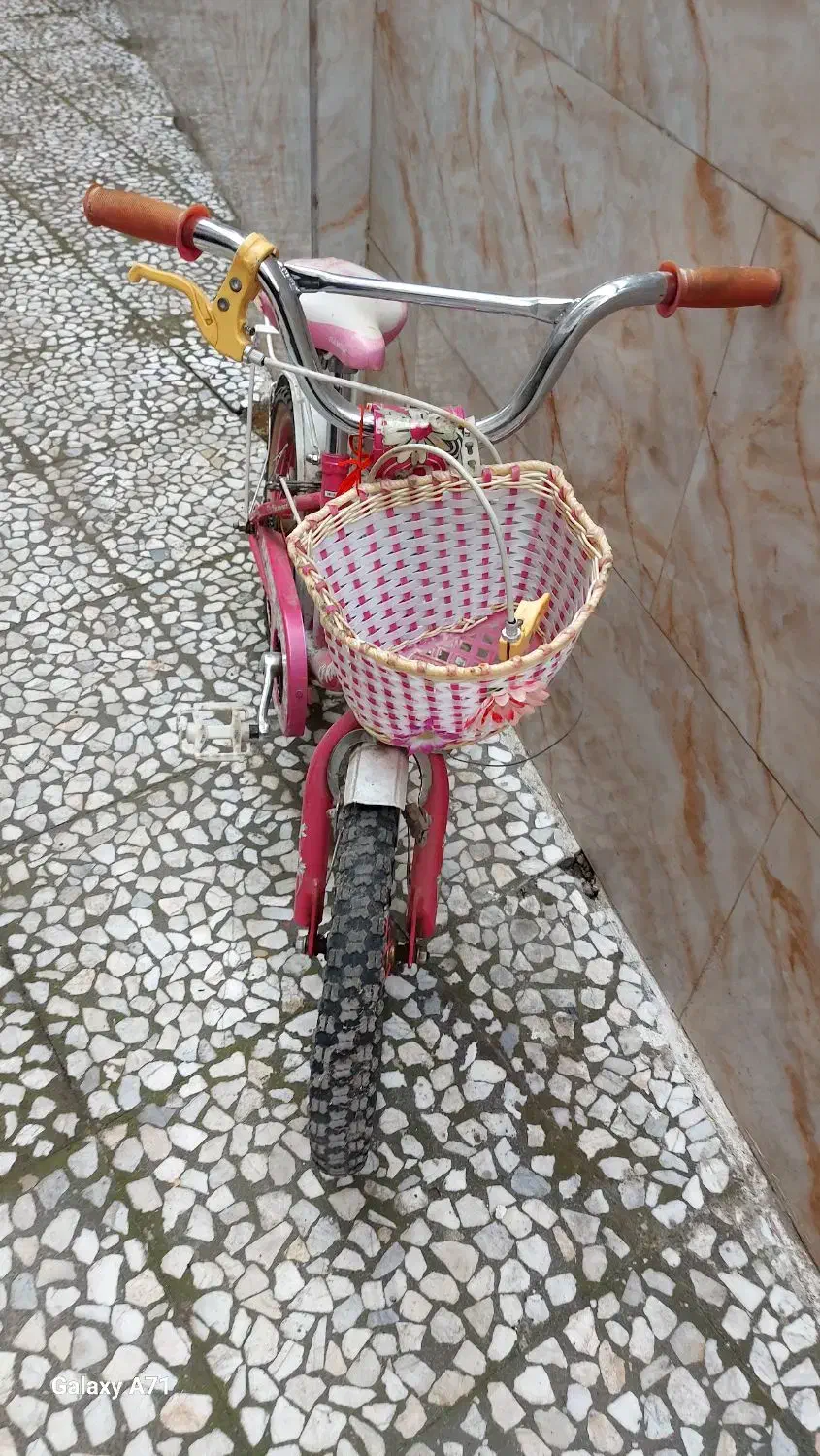 دوچرخه دخترانه سایز ۲۰|دوچرخه، اسکیت، اسکوتر|رشت, معلم|دیوار