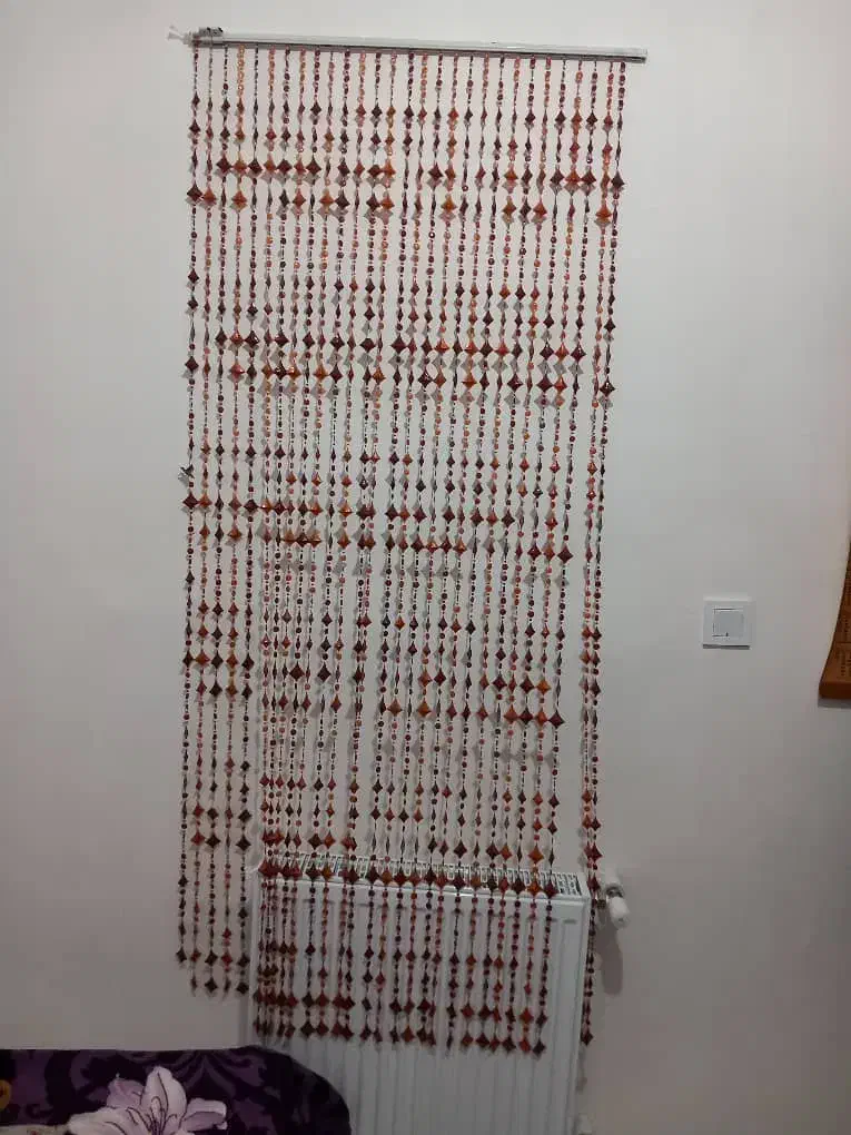 پرده ی آویز|پرده، رانر، رومیزی|رشت, رشتیان|دیوار