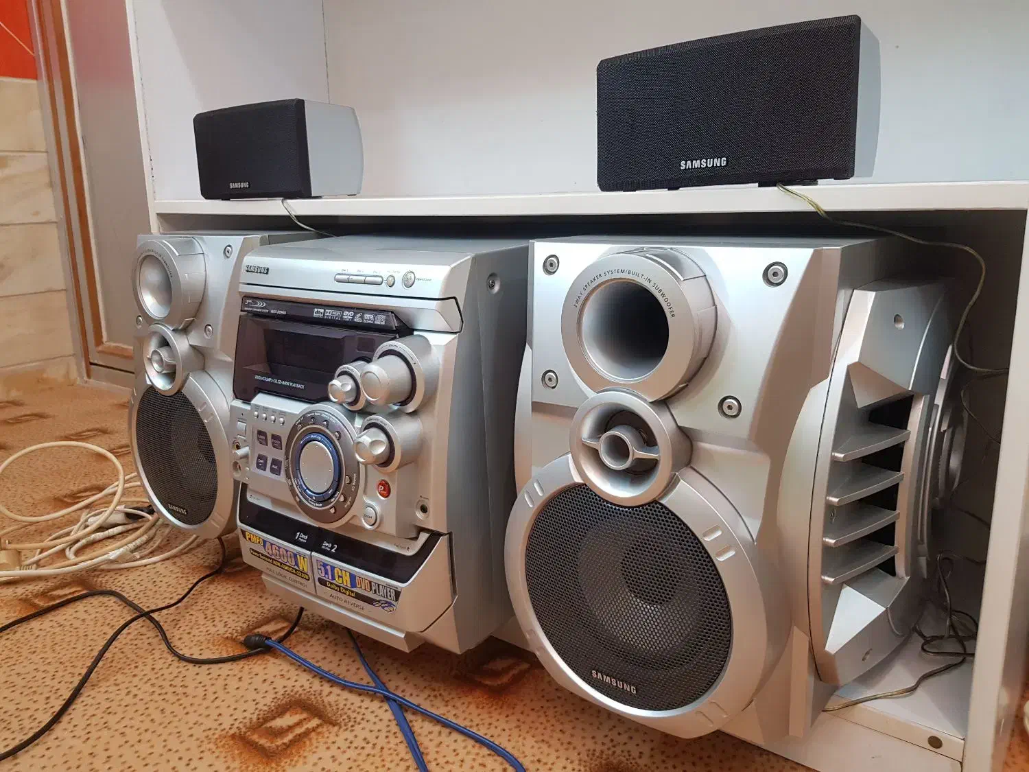 رادیو ضبط سامسونگ ۴۶۰۰ وات میبد|سیستم صوتی خانگی|یزد, |دیوار