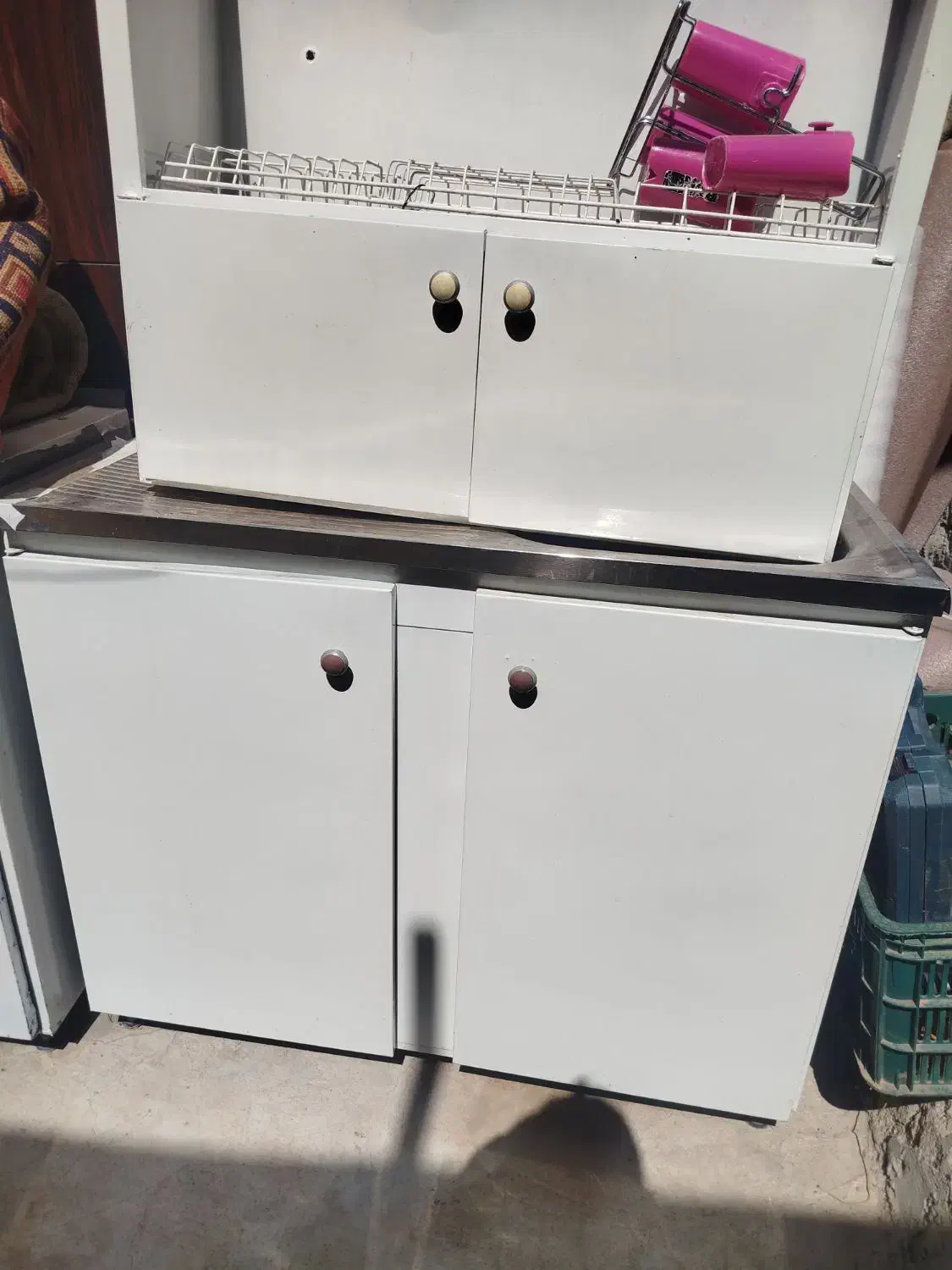 کابینت آبچکن سینگ یخچال  کمد|آب‌چکان و نظم‌دهنده ظروف|جوانرود, |دیوار