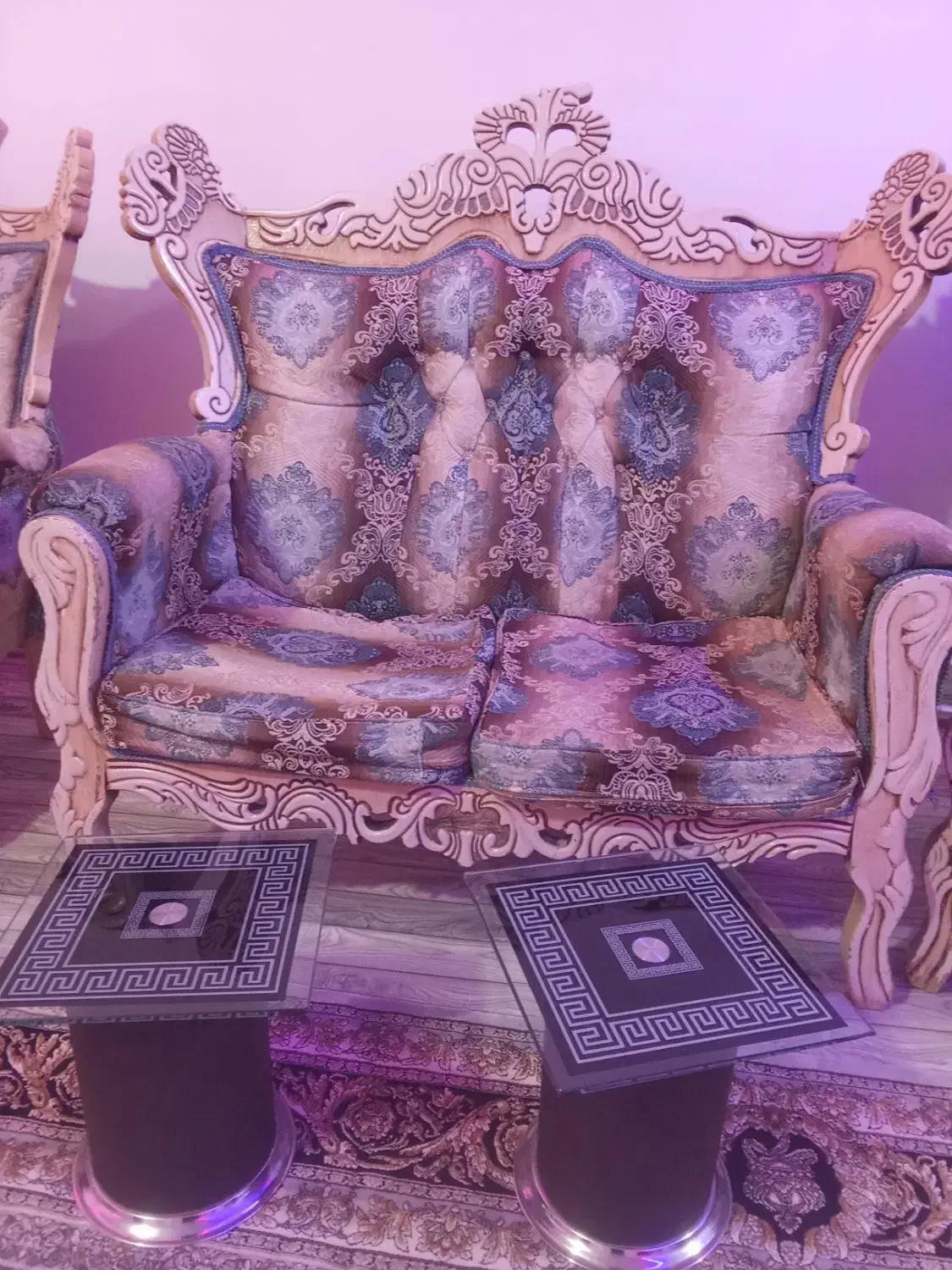 مبل سلطنتی|مبلمان خانگی و میز عسلی|شوط, |دیوار