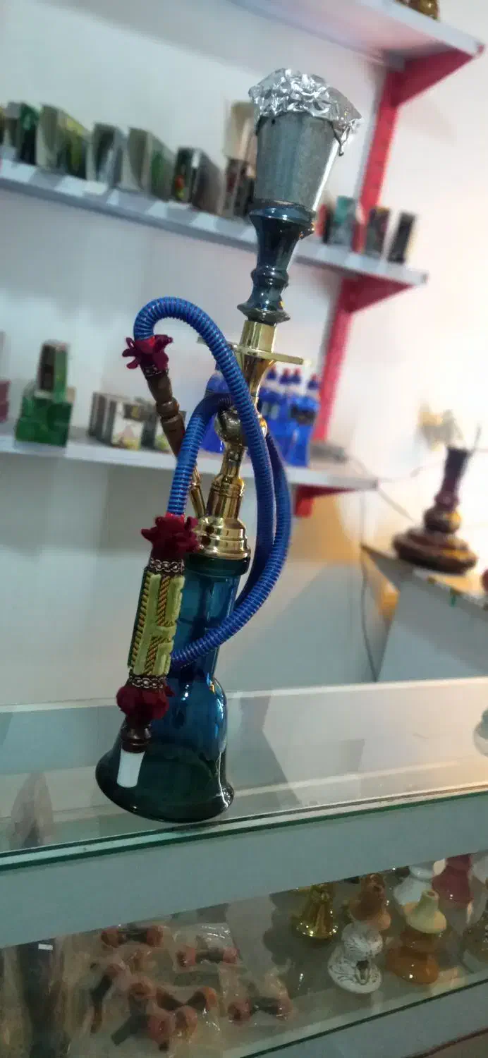 قلیان تنه برنجی اصل نو|زیورآلات و اکسسوری|باروق, |دیوار